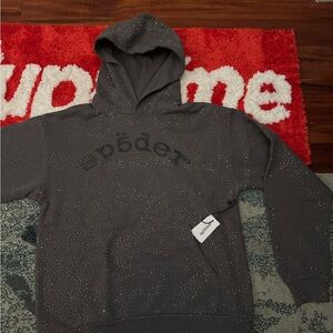 Spider Dark Gray vvs Men's Hoodie